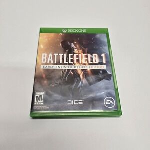 Battlefield 1 Early Enlister Deluxe Edition Xbox One Complete